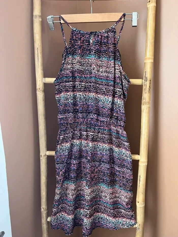 Robe violette à motif - photo numéro 2