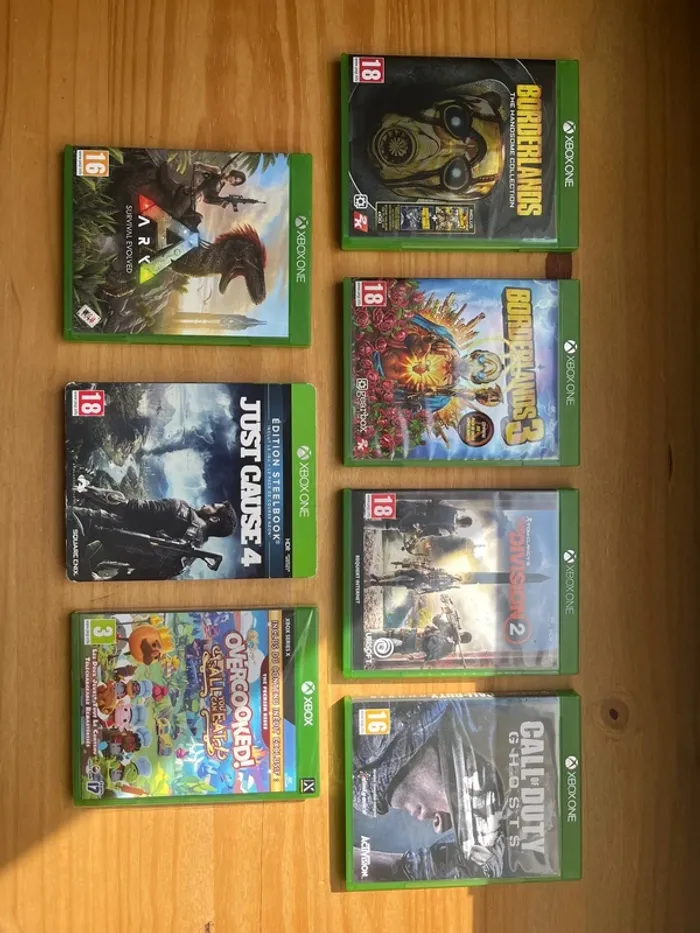 Lot Jeux Xbox one