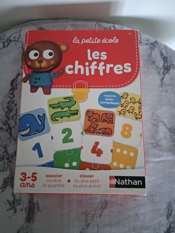 Jeux les chiffres de la petite école de 3 à 5 ans