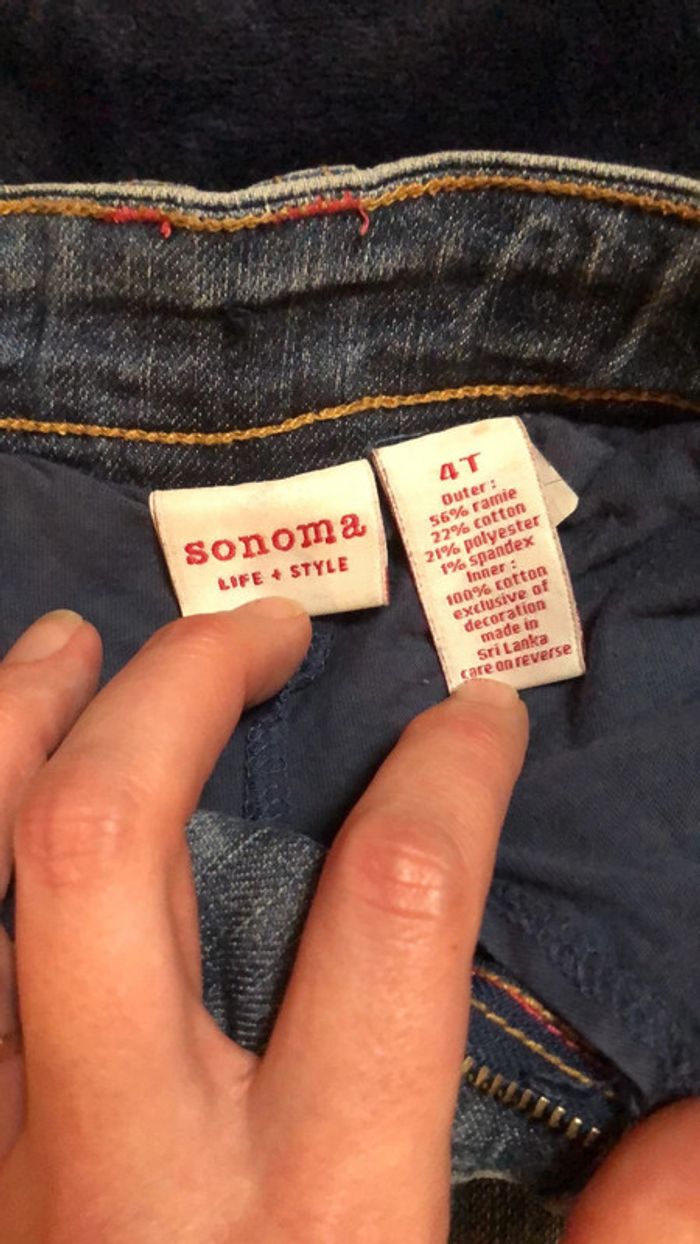 Mini jupe en jean 4 ans - photo numéro 6
