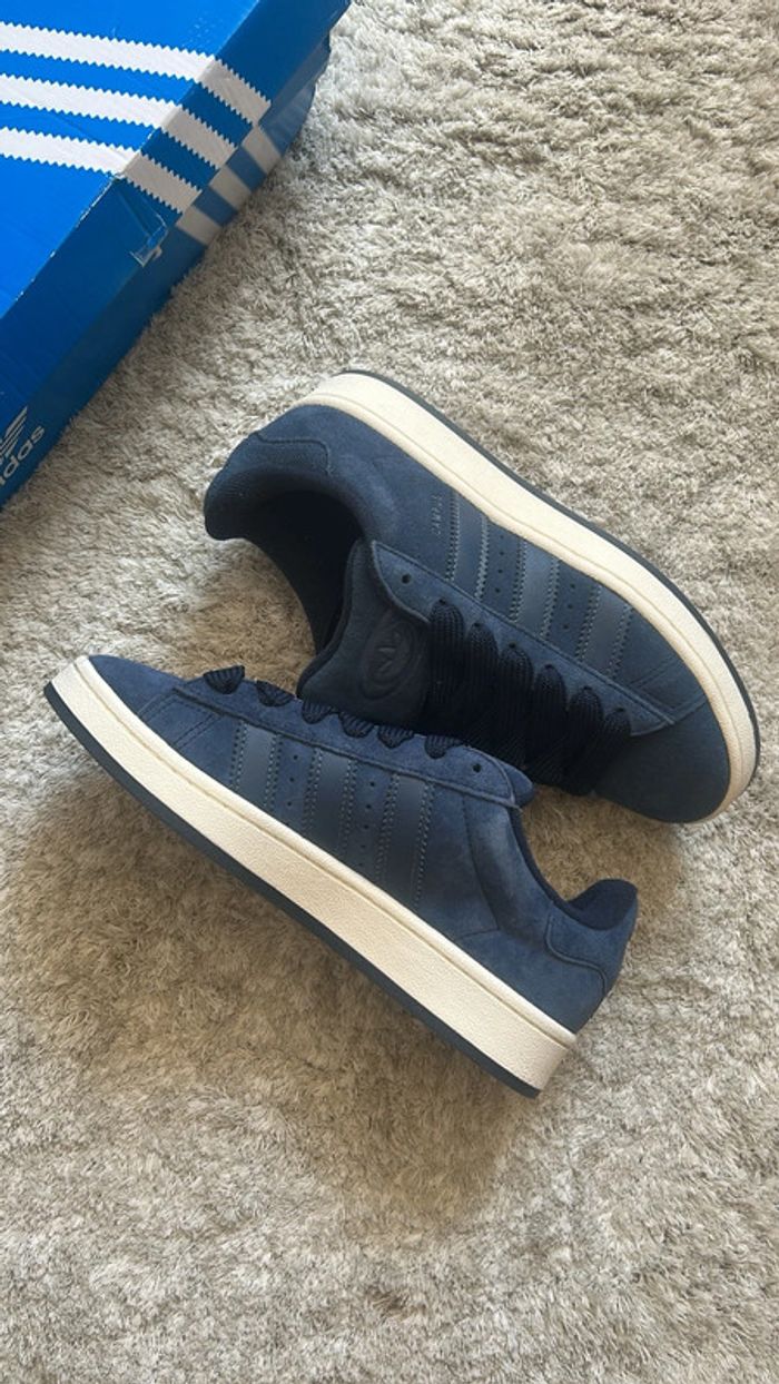 Adidas Campus 00s – Marine Blue White / Bleu Marine Blanc – Taille 40⅔