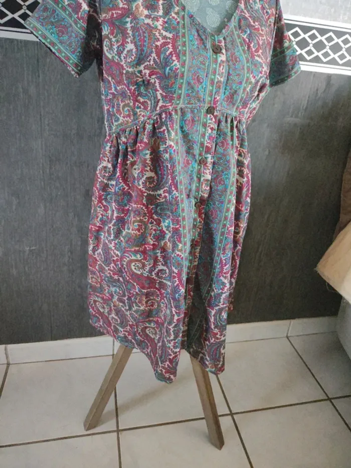 Robe légère manche courte taille S/M - photo numéro 4