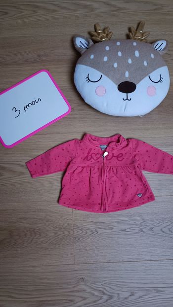 Gilet Grain de blé 3 mois