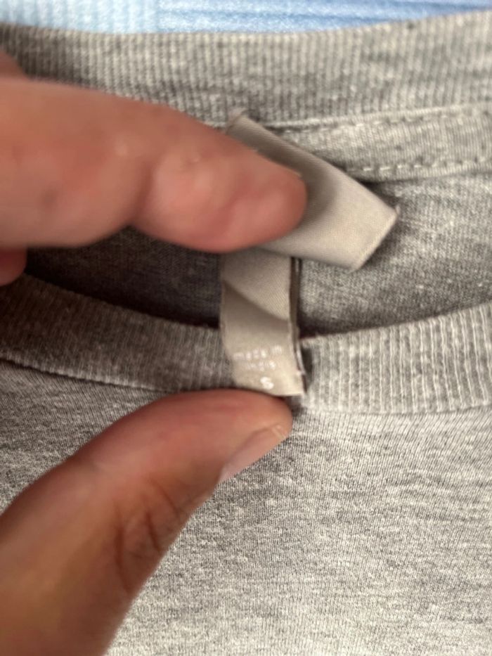 Tee shirt homme Bench /S /Gris /Excellent état - photo numéro 4