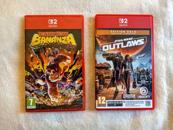 Lot de 2 jeux Nintendo Switch 2/ Prix Ferme