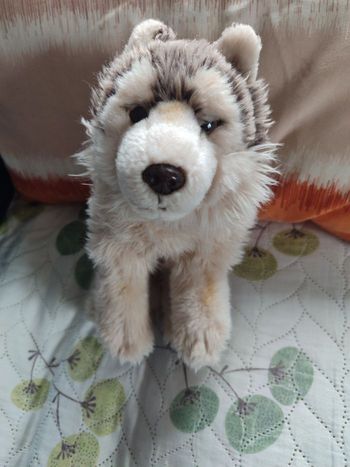 Doudou loup wwf