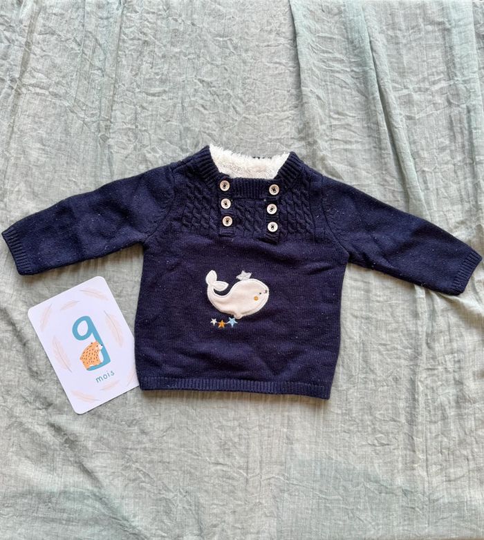 Pull bébé 9 mois