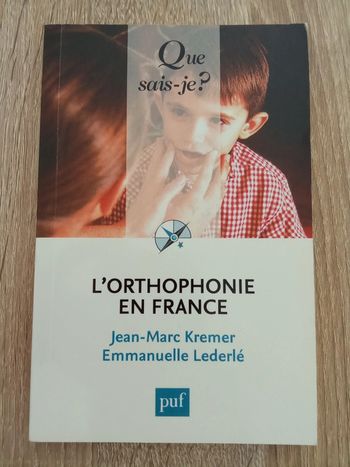 J-M Kremer / E. Lederlé 🪅 L'orthophonie en France