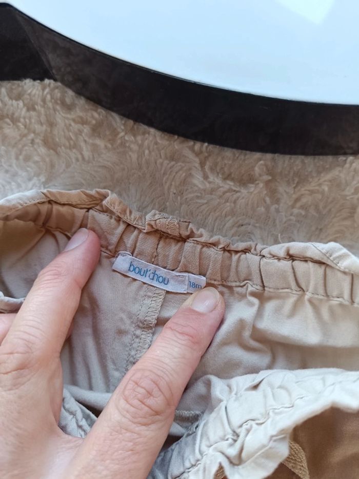 Short Fille 18 mois Bout'chou 100% coton - photo numéro 3