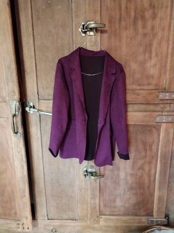 Blazer couleur prune