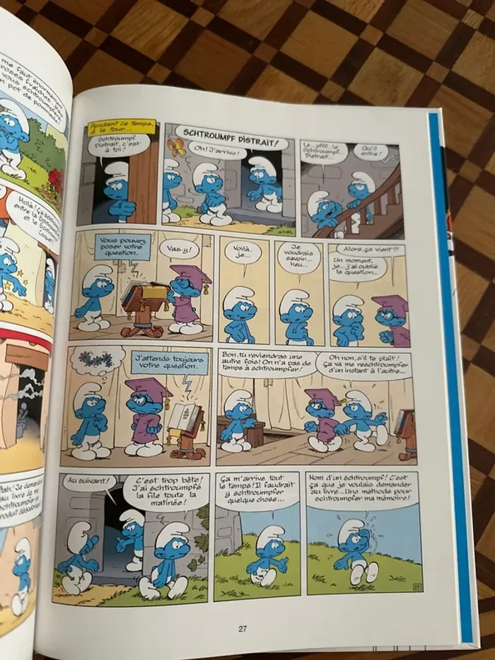 BD Les Schhtroumpfs et le Livre qui dit tout - photo numéro 3