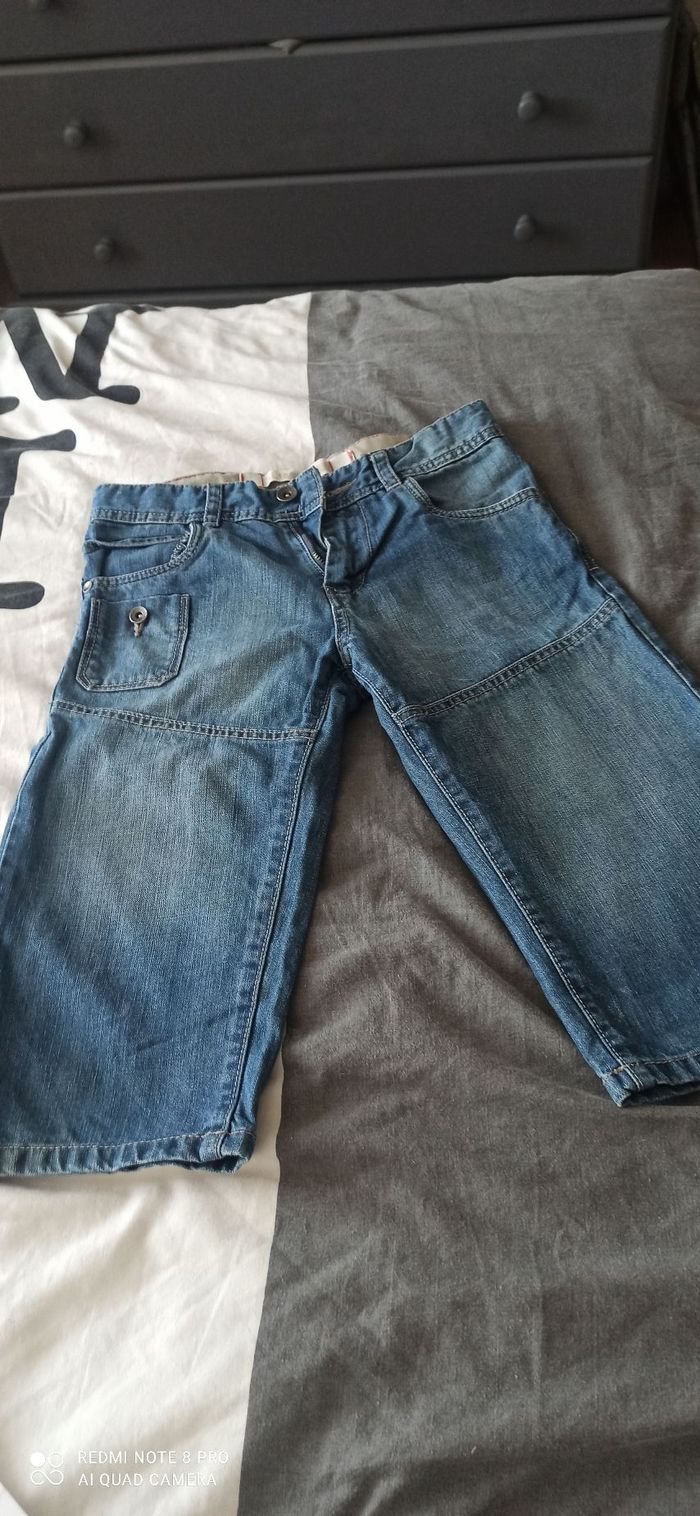 Bermuda en jeans okaidi 12 ans