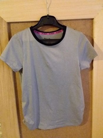 Tee-shirt de sport gris 6-8 ans