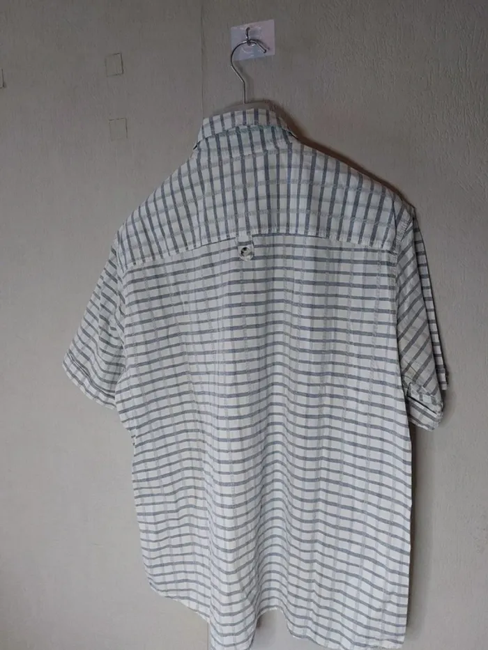 Chemise a carreaux manches courtes "Armand Thiery" - photo numéro 2