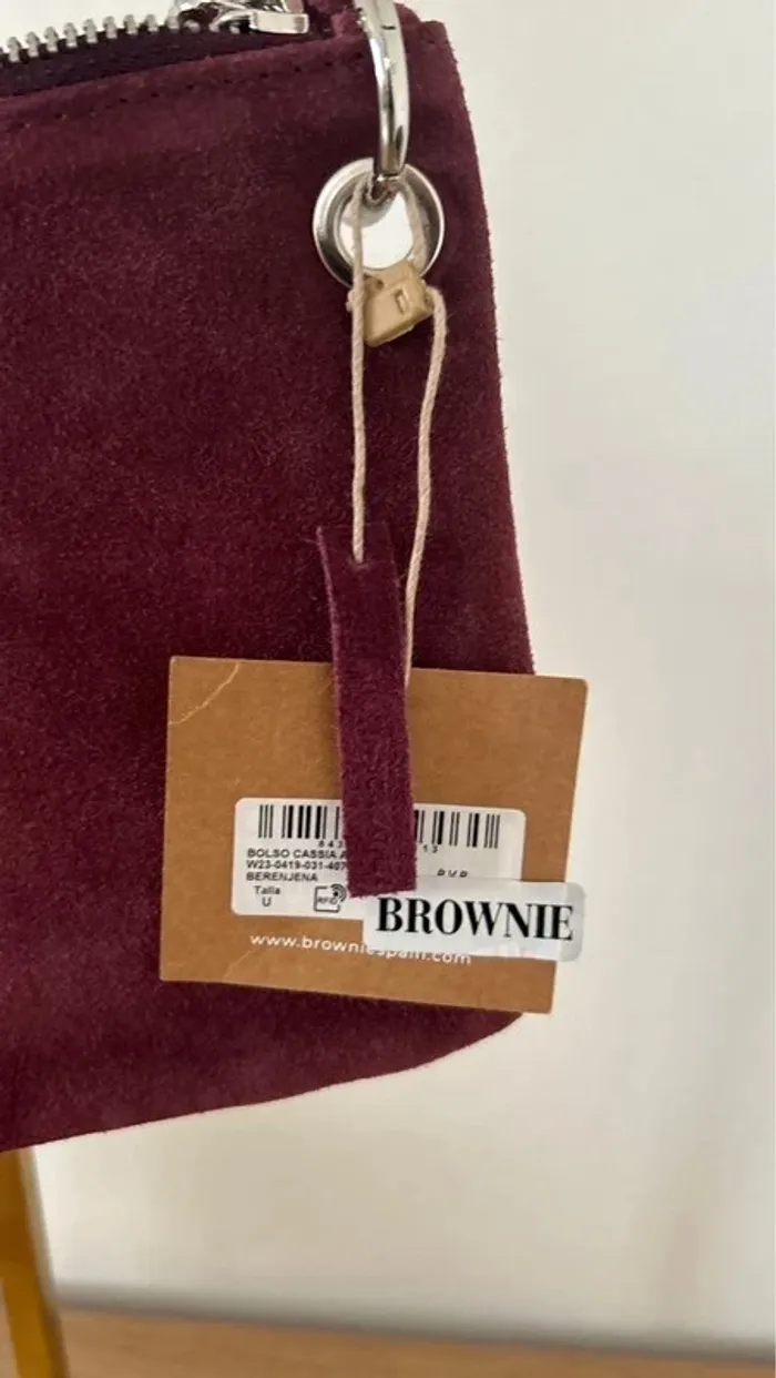 Sac bandoulière Brownie Re|Love – Édition éco-responsable, cuir - photo numéro 2