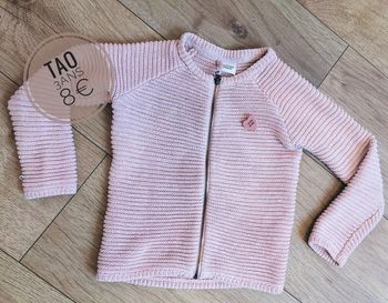 Gilet tape à l’œil rose en 3ans