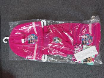 ensemble bonnet gants écharpe lol surprise rose foncé