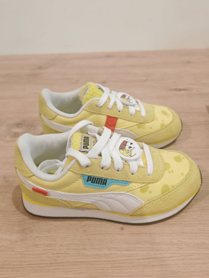Basket fille, taille 32, Puma Bob l'éponge - photo numéro 8