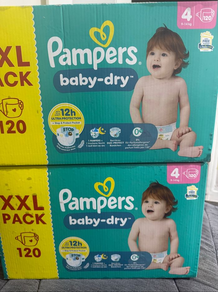 Pampers baby dry taille 4(9-14) kg