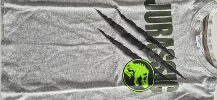 Tee shirt manches courtes jurassic world - photo numéro 3