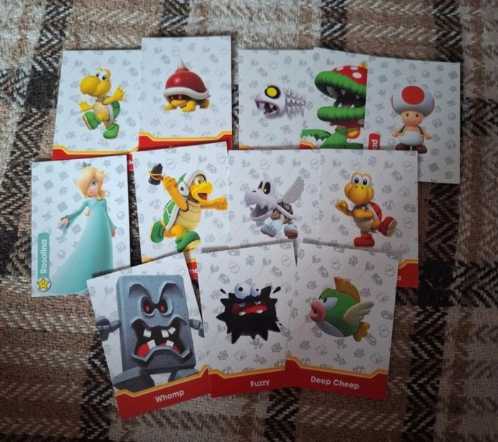 Lot de 64 cartes super Mario - photo numéro 7