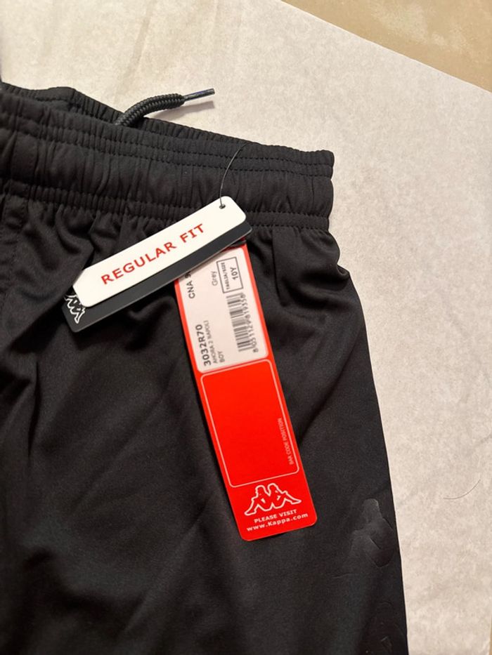 Short de foot kappa équipe Naples taille 10 ans authentique neuf - photo numéro 3