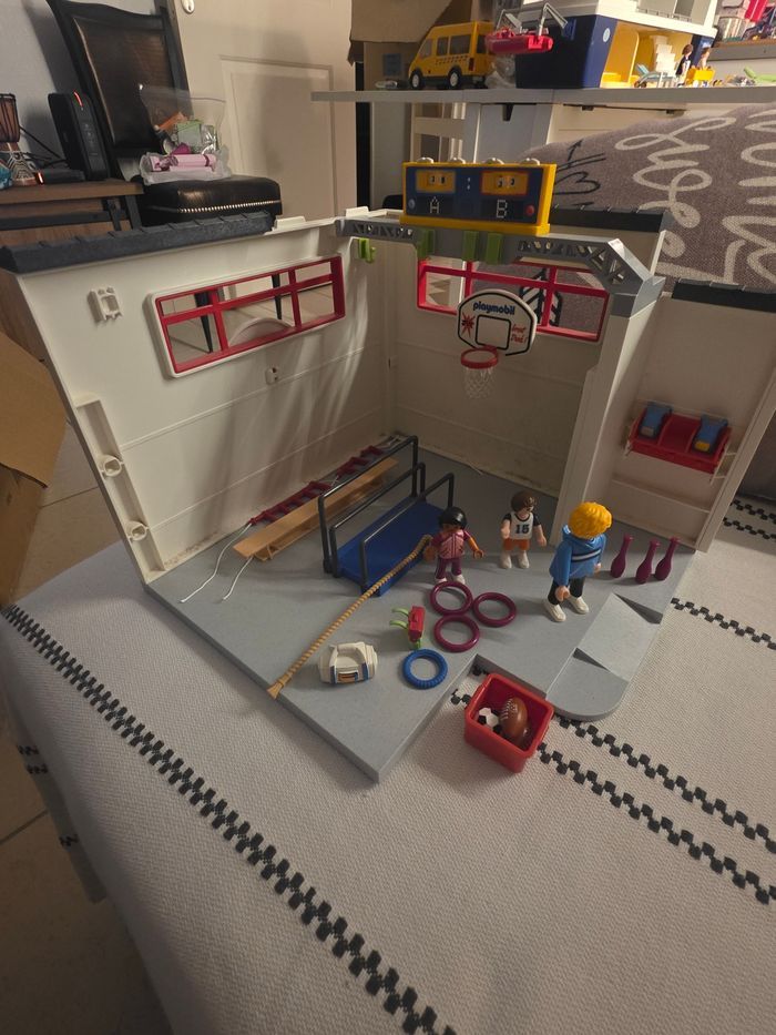 Salle de sport playmobil