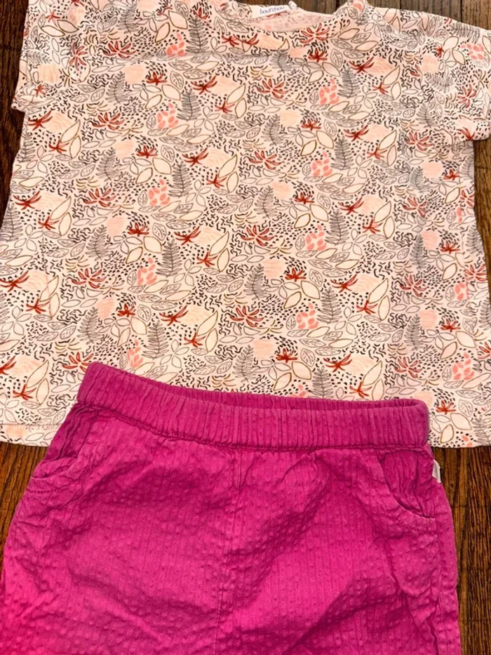 T-shirt Bout’chou et short cadet rousselle  36 mois - photo numéro 2