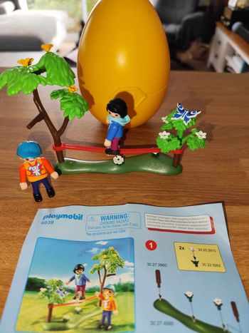 Playmobil 6839 , enfants équilibristes , complet , excellent état