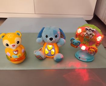 Lot de 3 jouets interactifs Vtech
