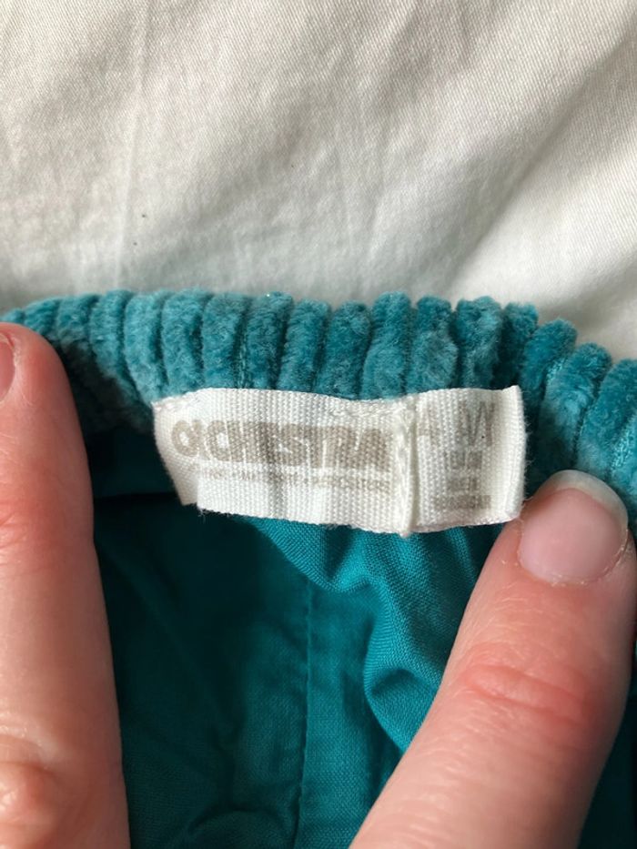 Salopette short fille en velours 4 ans - photo numéro 4