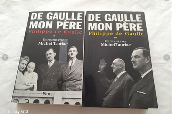 De Gaulle mon père Philippe de Gaulle Tome 1 et 2 Entretiens avec Michel Tauriac