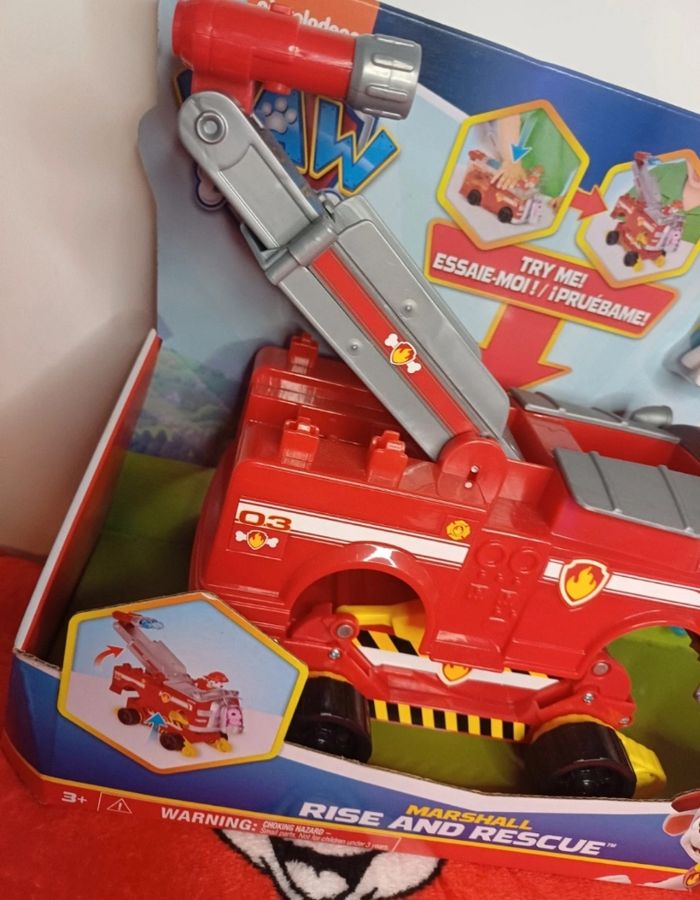 🧸Grand véhicule et figurines Marcus pat patrouille neuf avec étiquettes - photo numéro 3