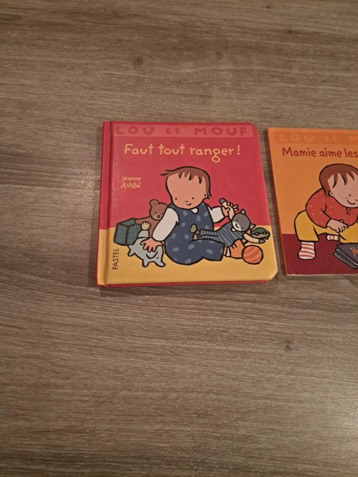 2 Livres lou et mouf de Jeanne ashbe - photo numéro 3