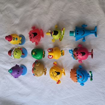 Lot de 12 figurines Monsieur Madame McDonald's Thoip