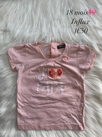 T-shirt 🌺 18 mois 🌺 Influx