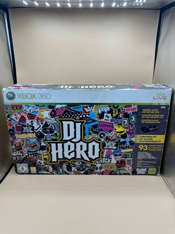 Dj Hero + Platine Dj Hero Xbox 360