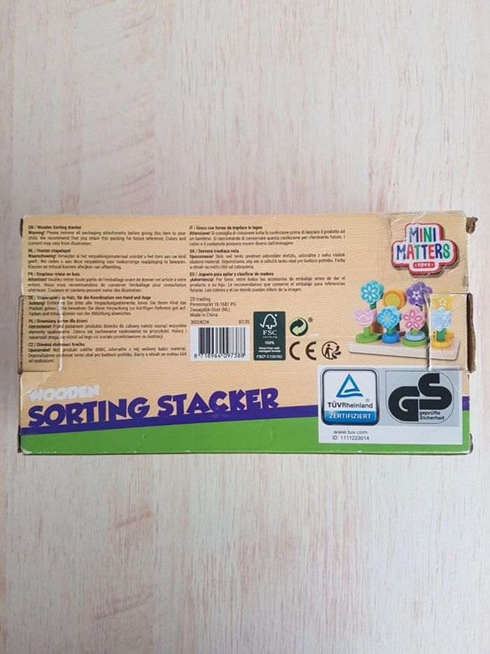 Jeu en bois pré printanier en fleurs - photo numéro 3