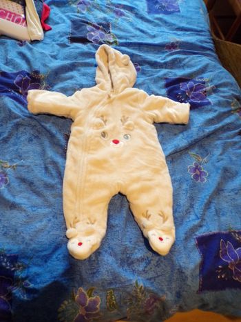 Grenouillère rennes 1 mois