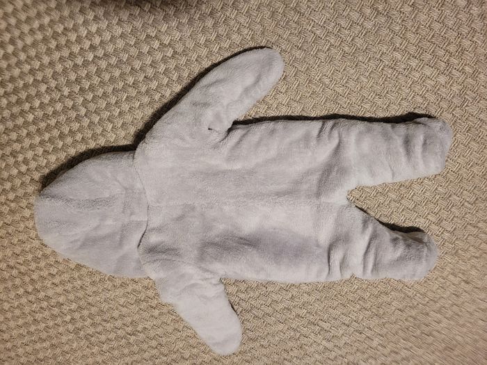 ​🐰 Combinaison Pilote Hiver Bébé Douce 62 cm - In Extenso - photo numéro 5