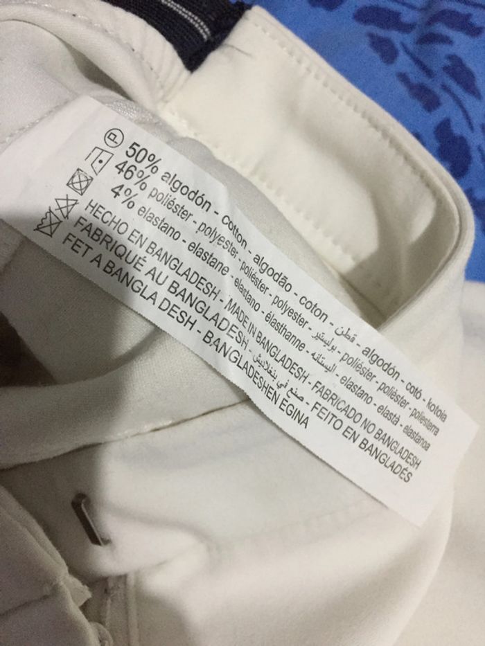 pantalon blanc - photo numéro 4