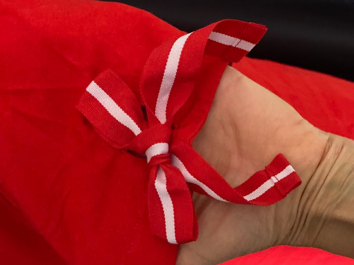 Robe t-shirt rouge - photo numéro 5