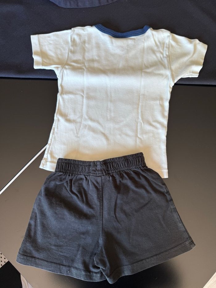 T-shirt Petit Bateau et short Airness 2 ans - photo numéro 2