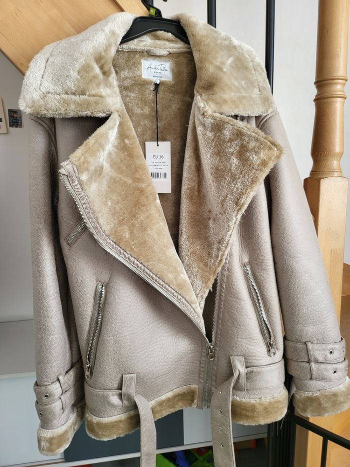 Veste style motard femme - photo numéro 2