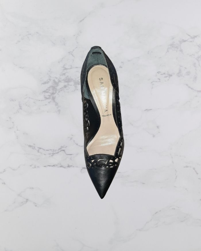 Escapins Nata noir taille 36 en cuir - photo numéro 3