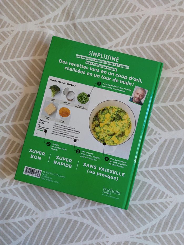 Livre de cuisine végétarienne Simplissime - photo numéro 2