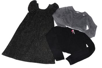 Robe et gilet fêtes fille 6 ans