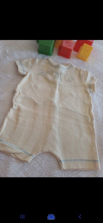 Combinaison d été bébé taille 1 mois