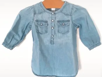 Chemise en jean - 6 mois