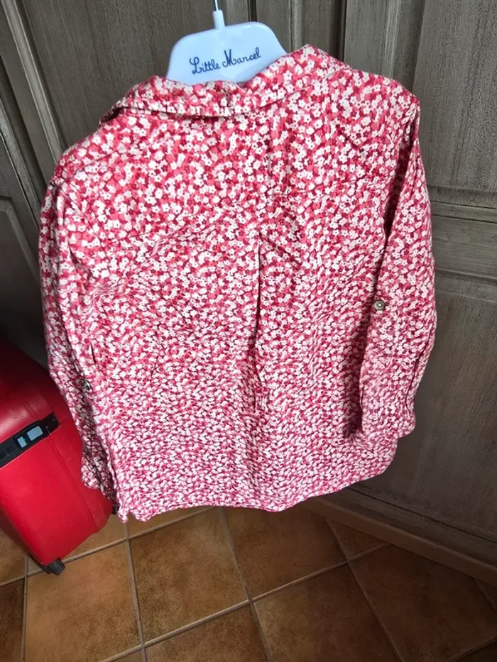 Chemise blouse liberty fleurie okaïdi 3 ans - photo numéro 5